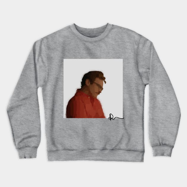 Joaquin Phoenix - Her Film Crewneck Sweatshirt by CocoDesign